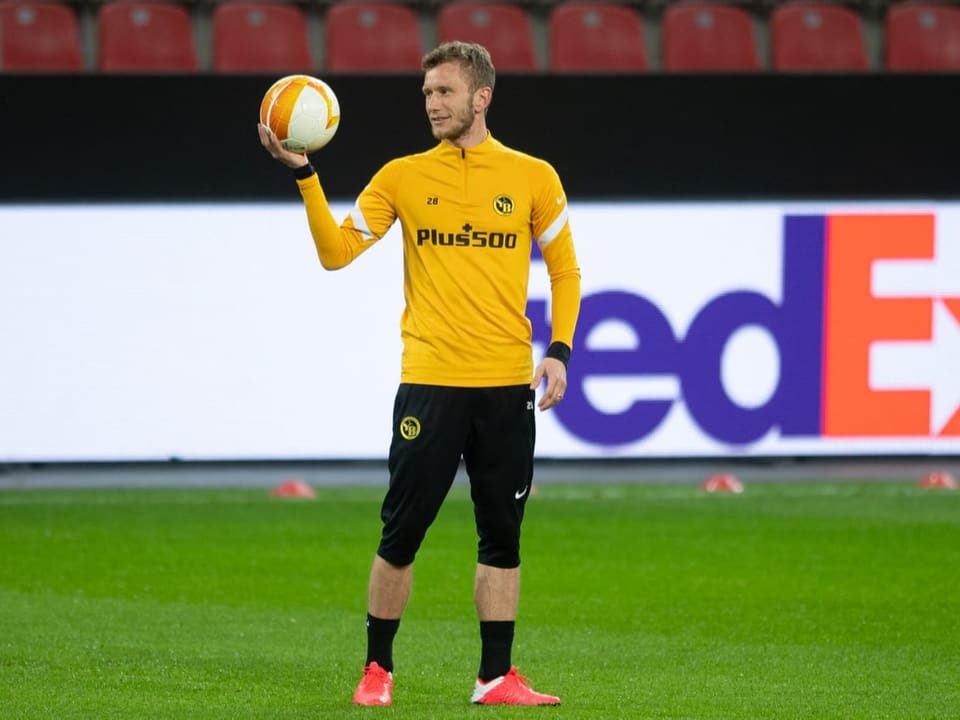Hält die Knochen auch in der nächsten Saison für YB hin Hält die Knochen auch in der nächsten Saison für YB hin
