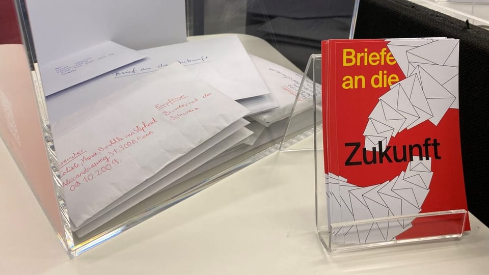 Projekt in Bern: Briefe schreiben an Menschen in der Zukunft