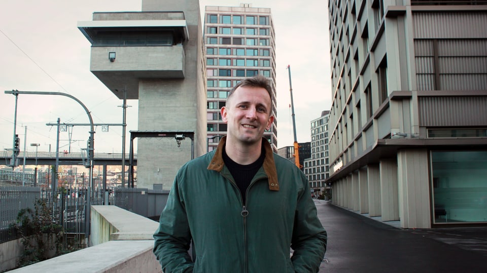 Portrait von Björn Resener vom Gewerkschaftsbund des Kantons Zürich
