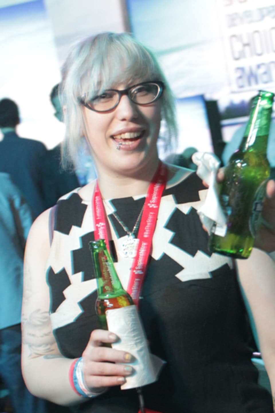 Ein Portrait der Game-Designerin Zoe Quinn