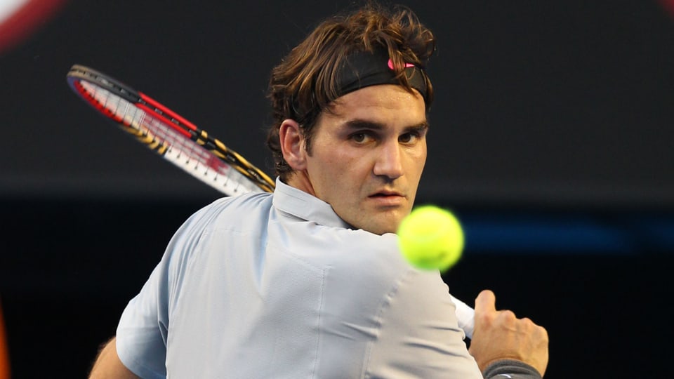 Federer muss auch gegen Tomic eine konzentrierte Leistung abrufen.