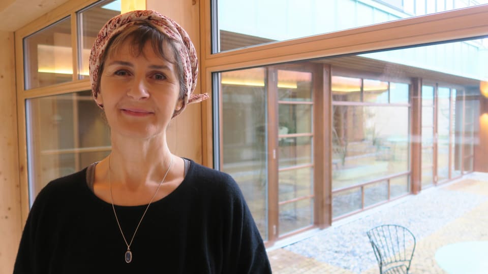 Rundgang mit Sibylle Jean-Petit-Matile durch das Hospiz für schwerstkranke Patienten