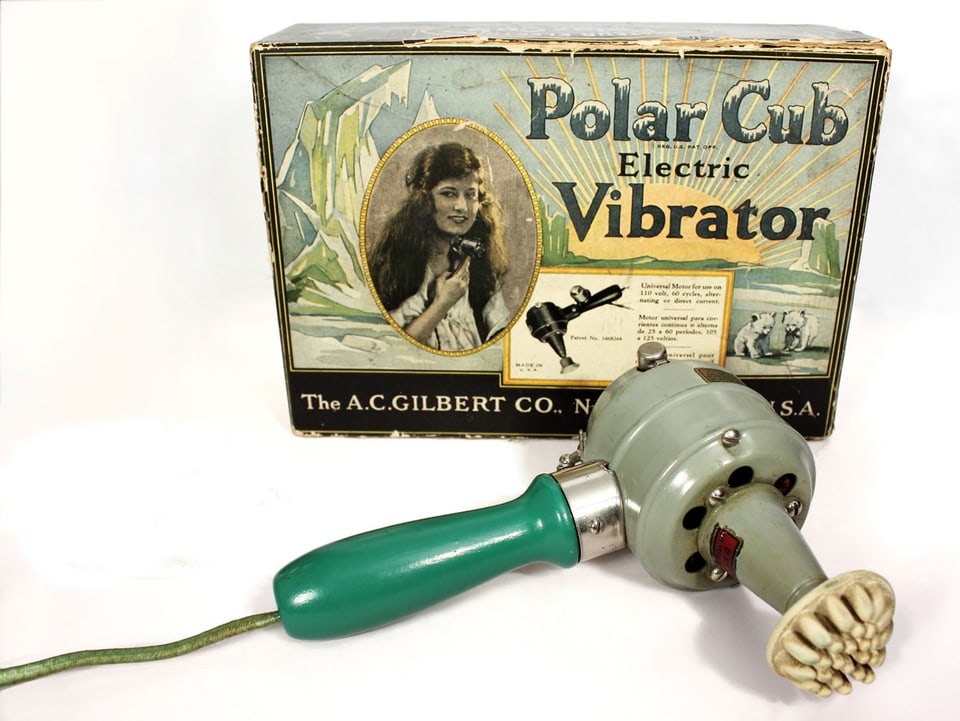 Der Plar Club Electric Vibrator mit Verpackung