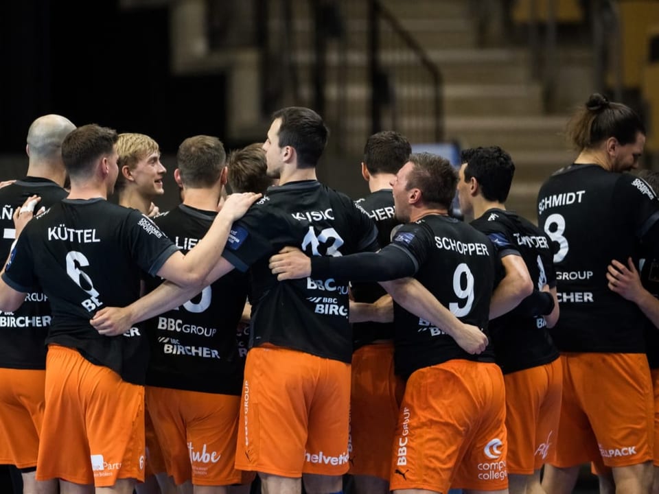 Jubeln sie auch im Viertelfinal? Kadetten jubeln