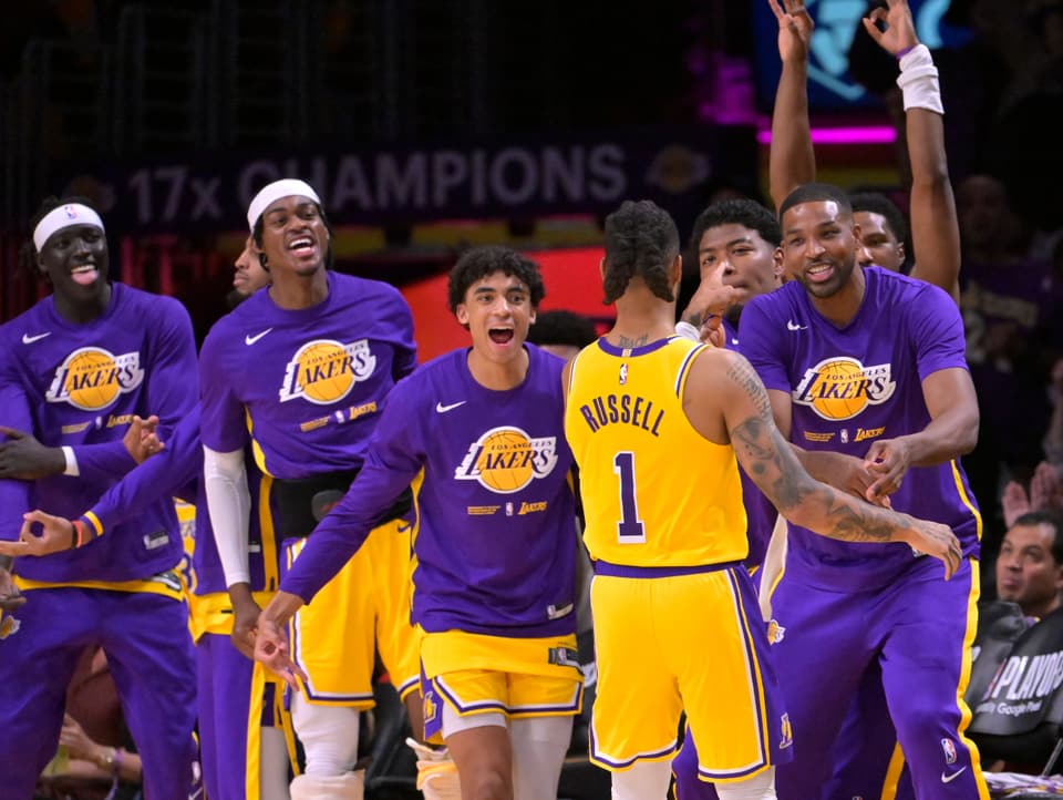 Die Los Angeles Lakers.