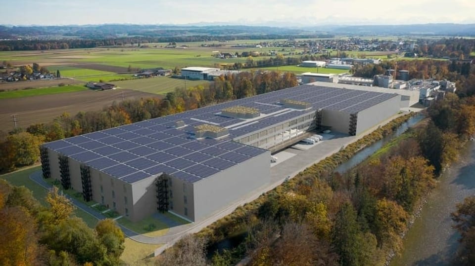 Geplantes Logistikzentrum in Utzenstorf.