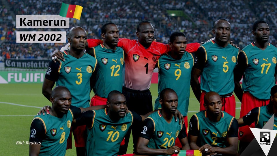 WM-Trikots Kamerun 2002