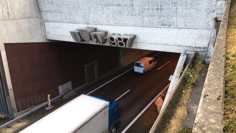 Einfahrt Tunnel Rsenberg