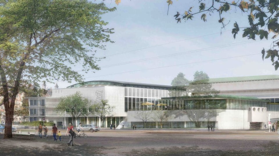 Visualisierung vom Kongresshaus Zürich