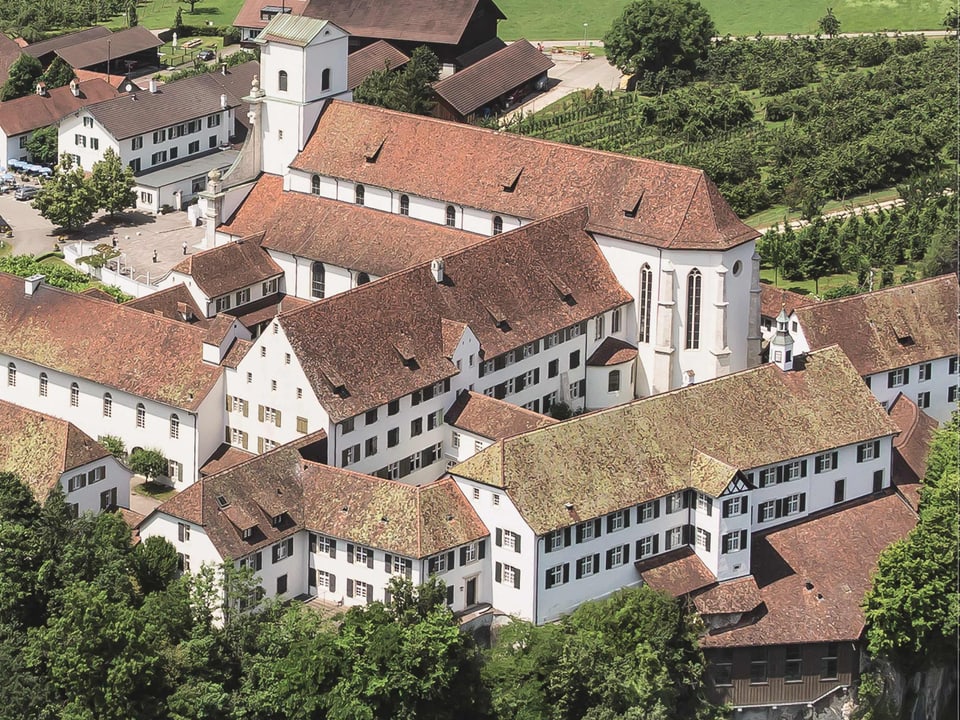 Luftaufnahme Kloster Mariastein