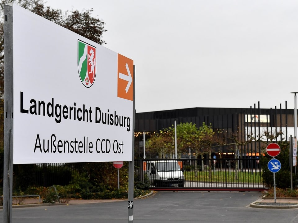 Das Landericht Duisburg tagt aus Platzgründen im Düsseldorfer Kongresszentrum.