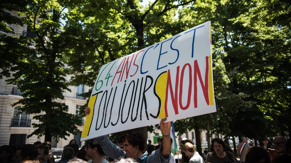 Frankreich: Manès Nadel wird zum Gesicht gegen die Rentenreform