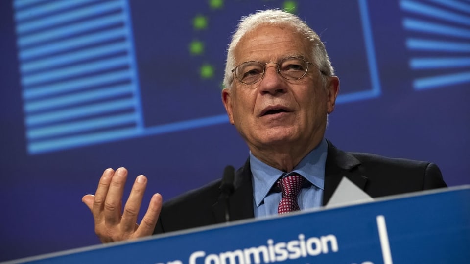 EU-Aussenbeauftragter Joseph Borrell macht sich keine Illusionen: 