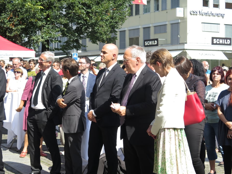 Bundesrat in Glarus zu Besuch