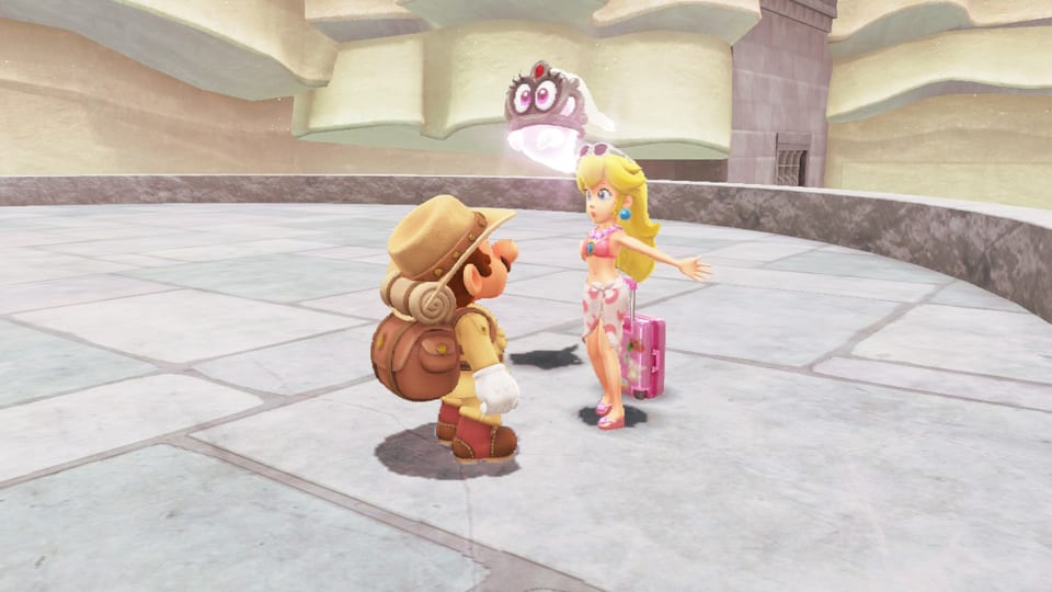 Peach im Bikini. Ausserdem lässt sich die Prinzessin im neuen Super Mario nicht mehr so einfach erobern. 