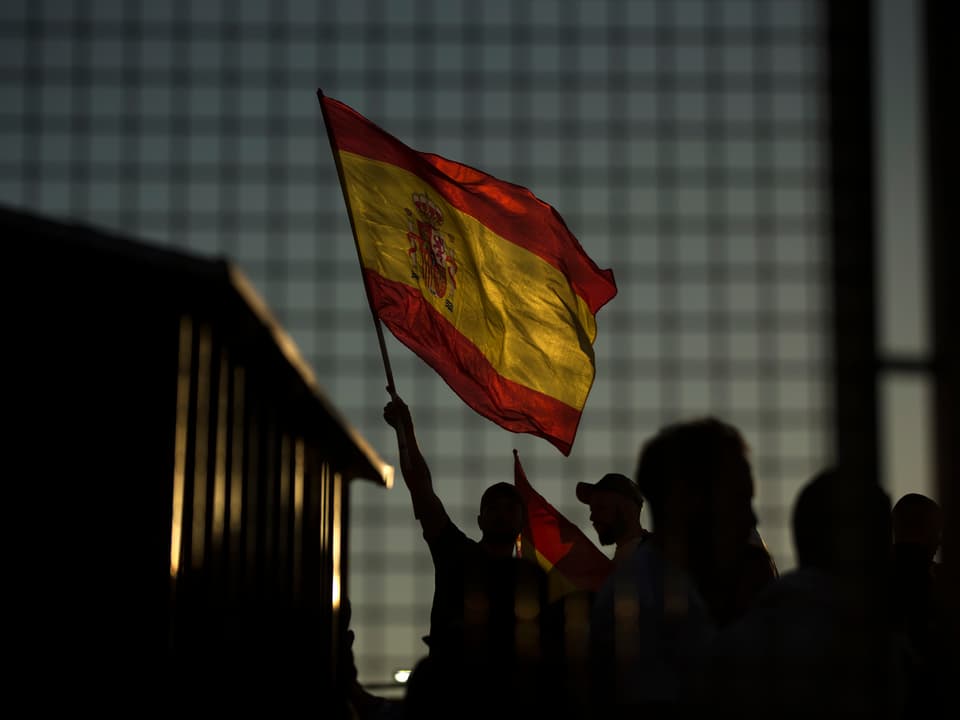 Eine spansiche Flagge