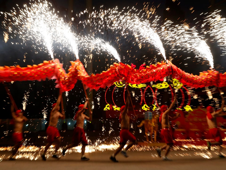 Tänzer in Peking