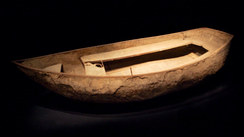 Betonboot im Museum: Der Prototyp des Bootes von Joseph-Louis Lambot befindet sich heute im Museum von Brignoles.