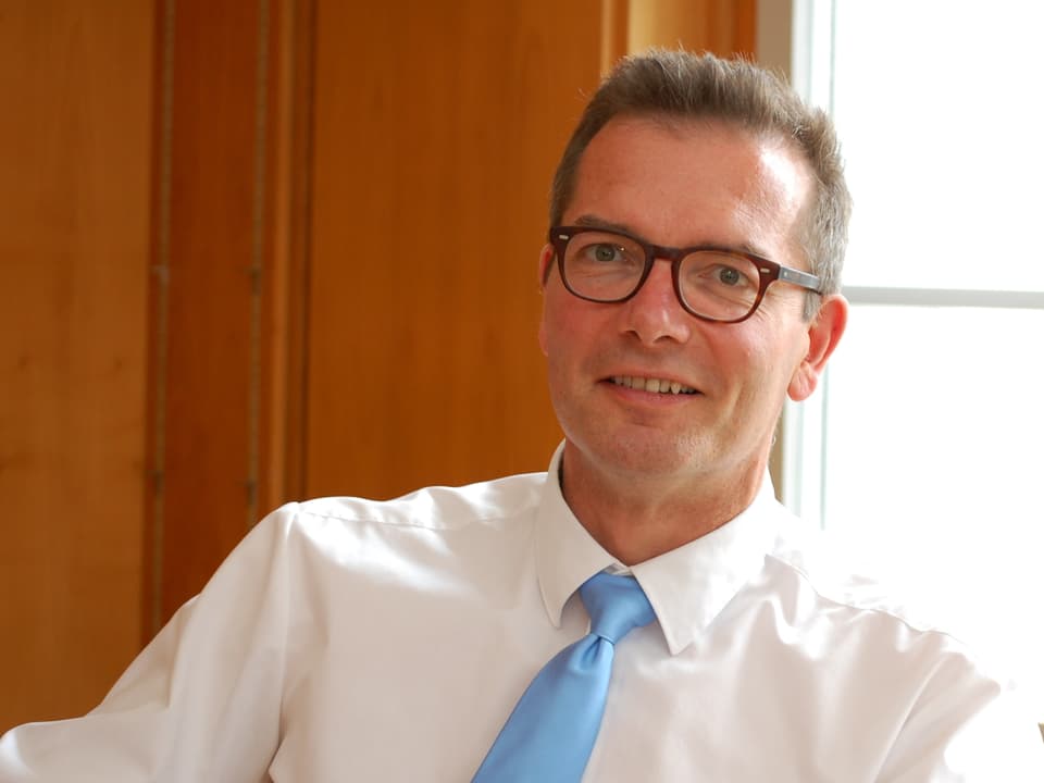 Raphael Lanz, Stadtpräsident und Finanzdirektor von Thun.