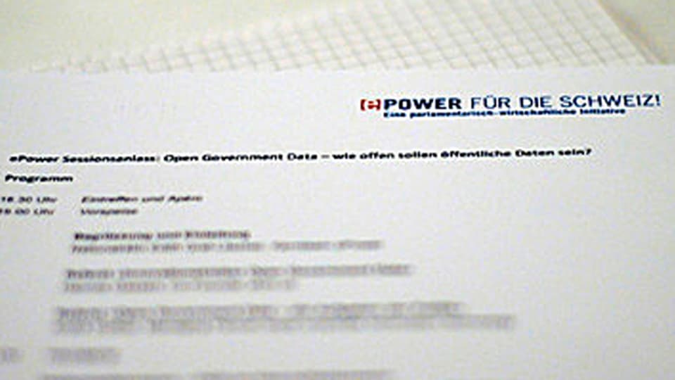 Ein Informationsschreiben der E-Power.