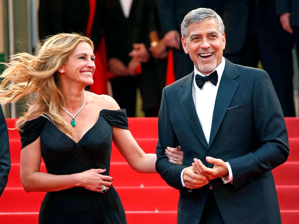 Julia Roberts und George Clooney