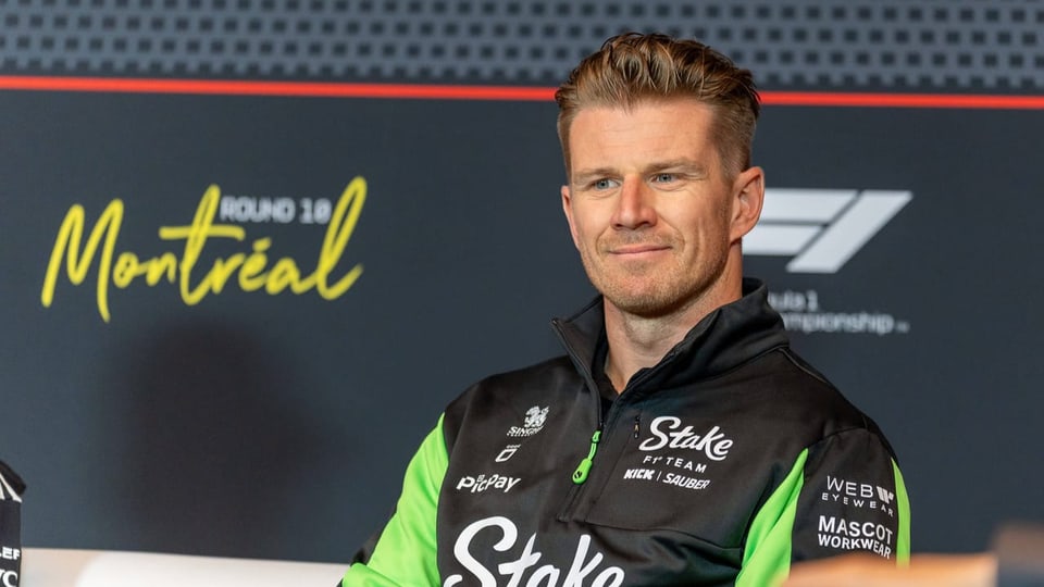 Nico Hülkenberg in his Formula 1 car