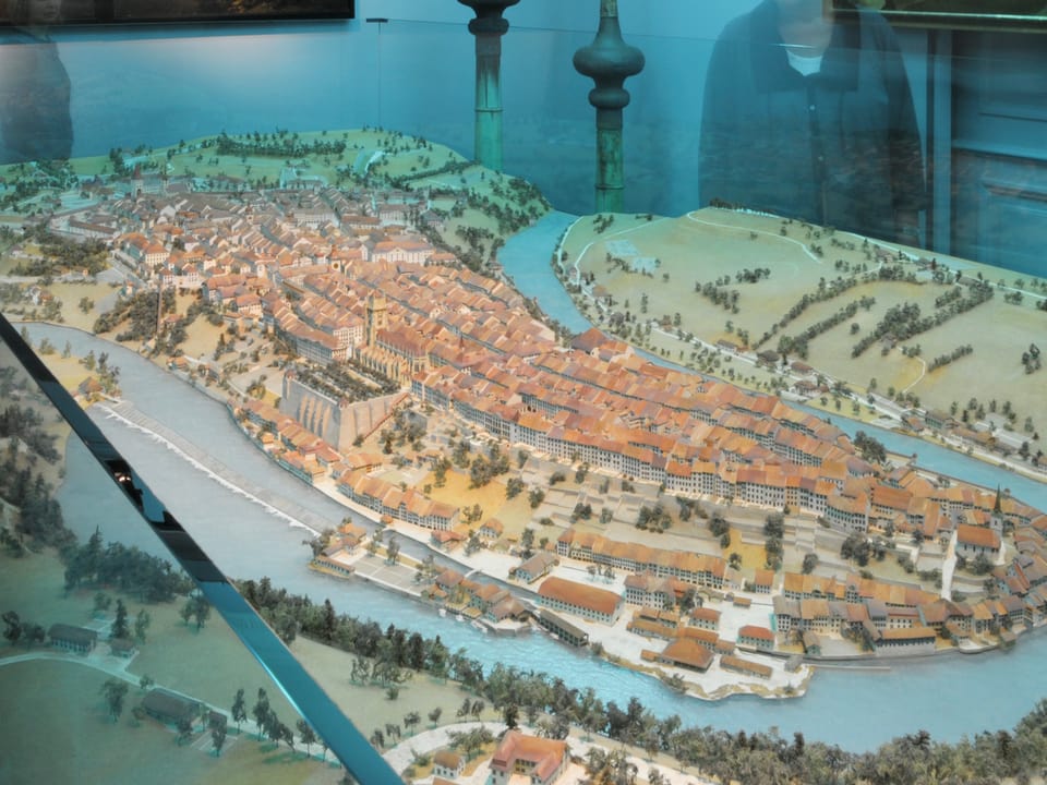 Das Stadtmodell Bern um das Jahr 1800.