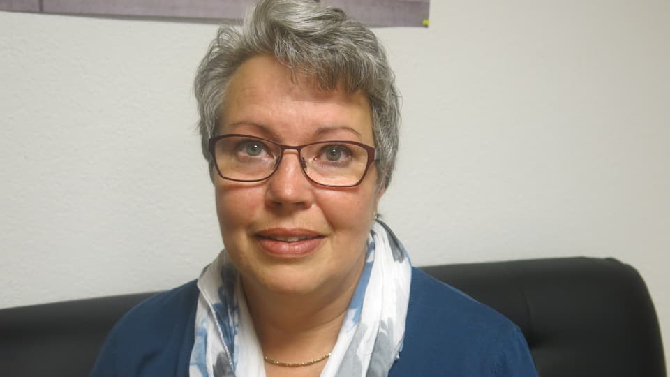 Antje Burri-Escher, Gemeindepräsidentin von Tentlingen.