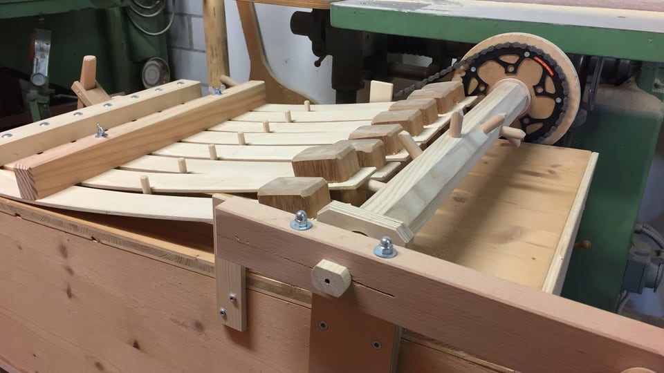Holz-Lärm-Instrument