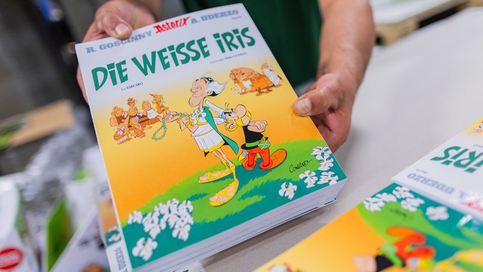 Neuer Asterix-Band «Die weisse Iris»