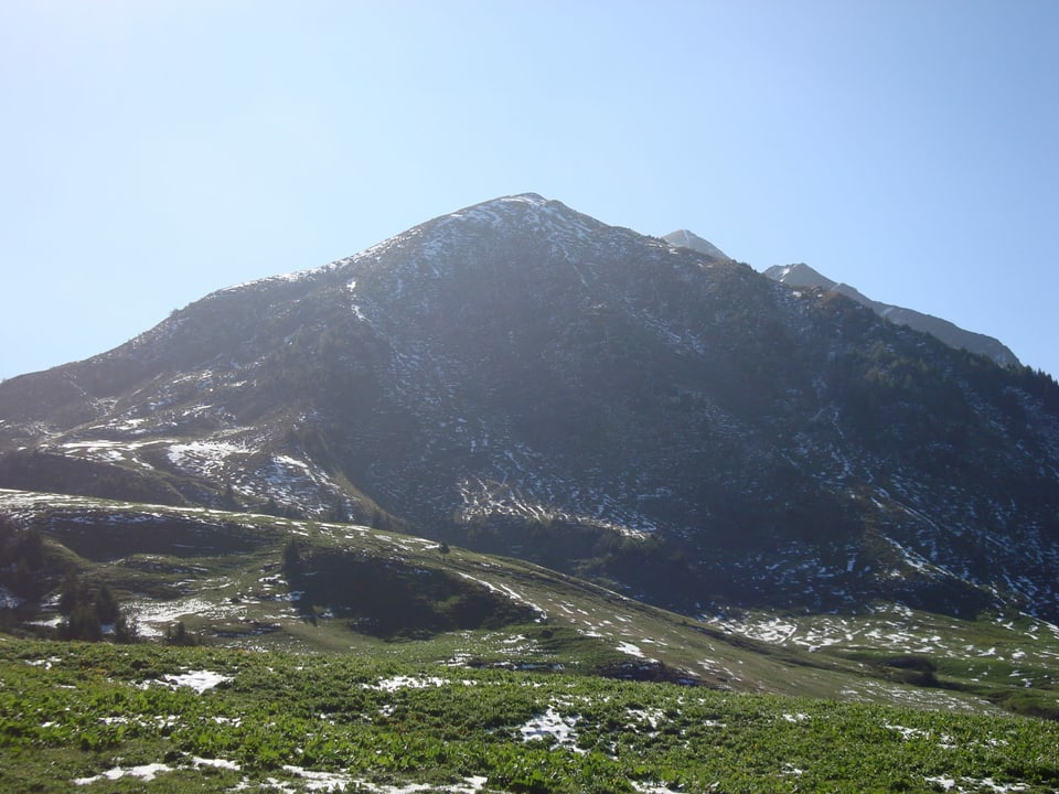 Der Berg Vilan imm Blick.