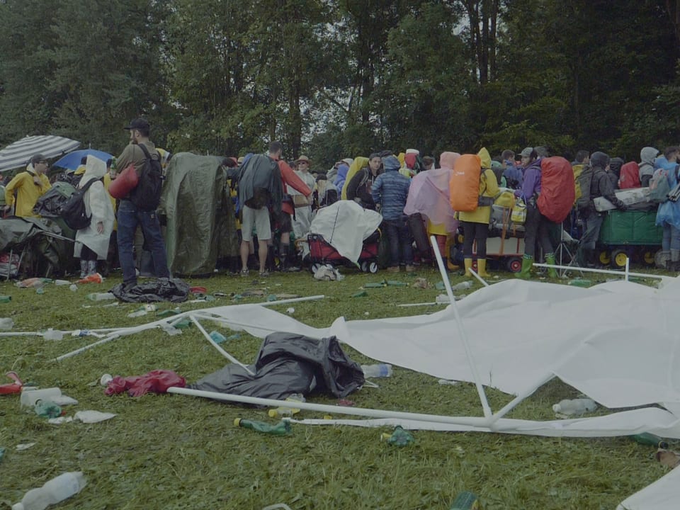 Abfall am Openair St. Gallen