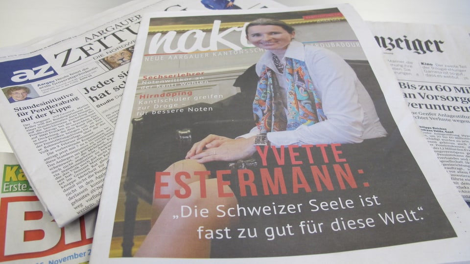 Titelseite der Schülerzeitung «Nakt».