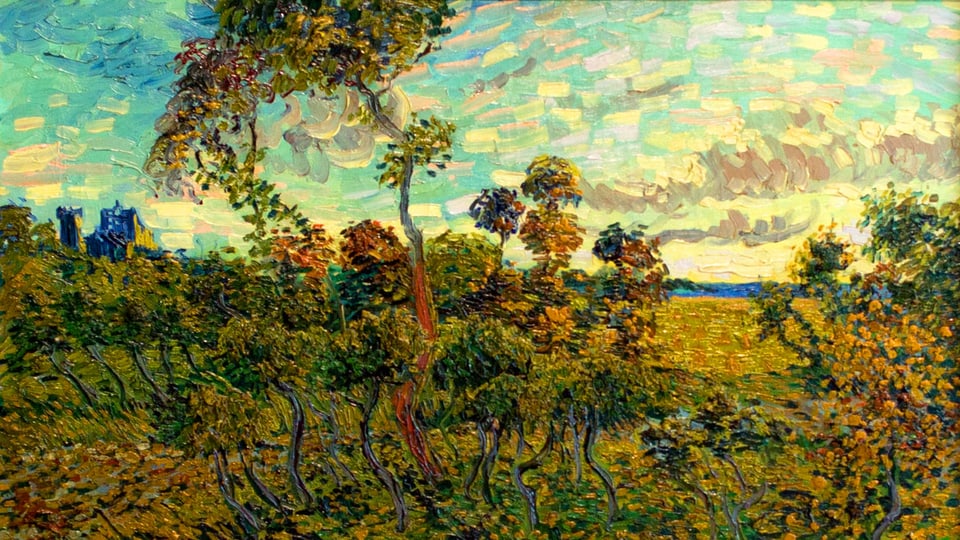 Kunst - Doch ein van Gogh: Der «Sonnenuntergang bei Montmajour» - Kultur -  SRF