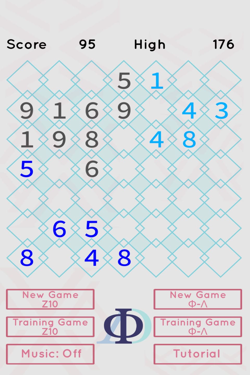 Hellblau: 1+4+4+8+3=20; Dunkelblau 5+6+5+8+4+8=36 (4 fehlen --> bzw. 14: ich schliesse 8+6 der dunkelblauen Gruppe an).