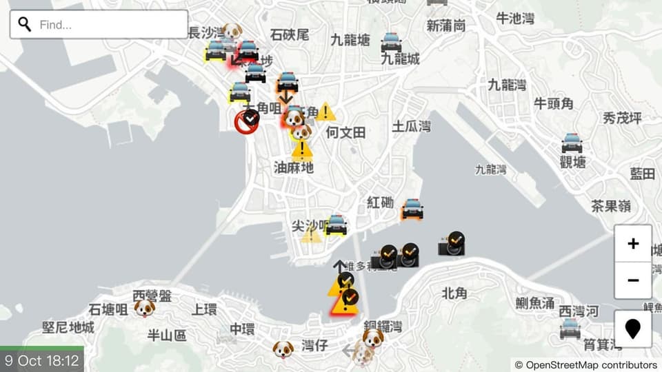 Diskpay der verbotenen App HKlive.