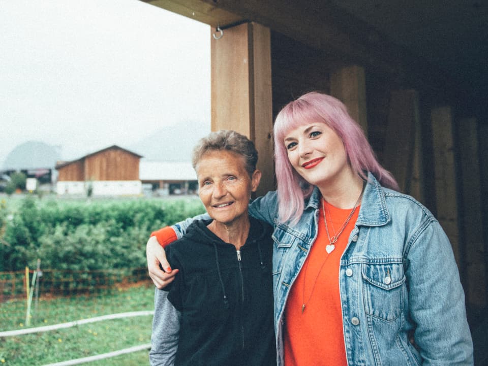 Tina Nägeli trifft auf Yvonne: onne und Tina