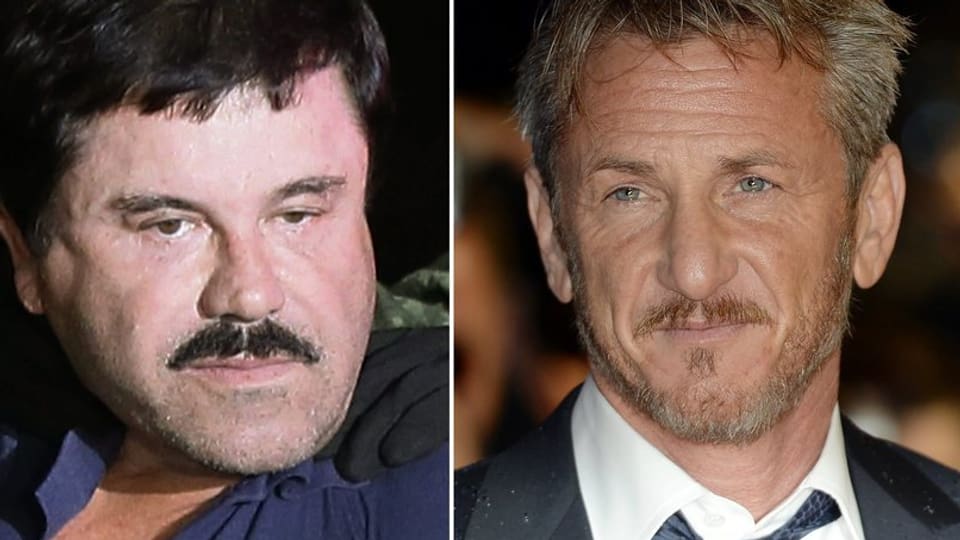  Joaquín «El Chapo» Guzmán und Sean Penn