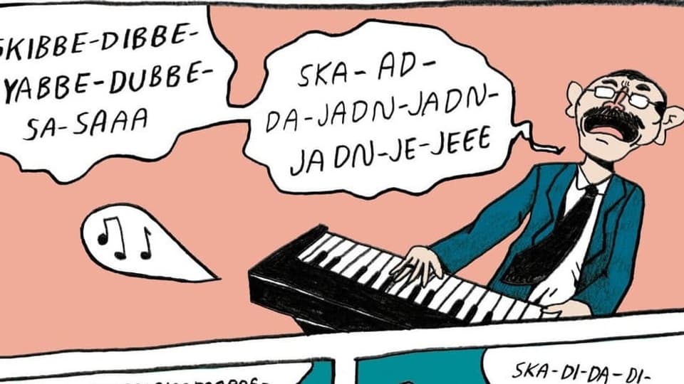 eine Seite aus dem Comic