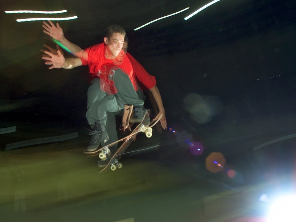 Das Skateboard war in den 90ern total in – nach einem ersten Boom in den 70ern.