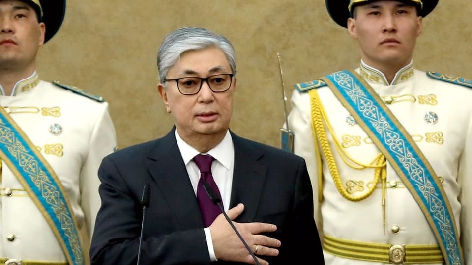 Kasachstans neuer Präsident wird vereidigt