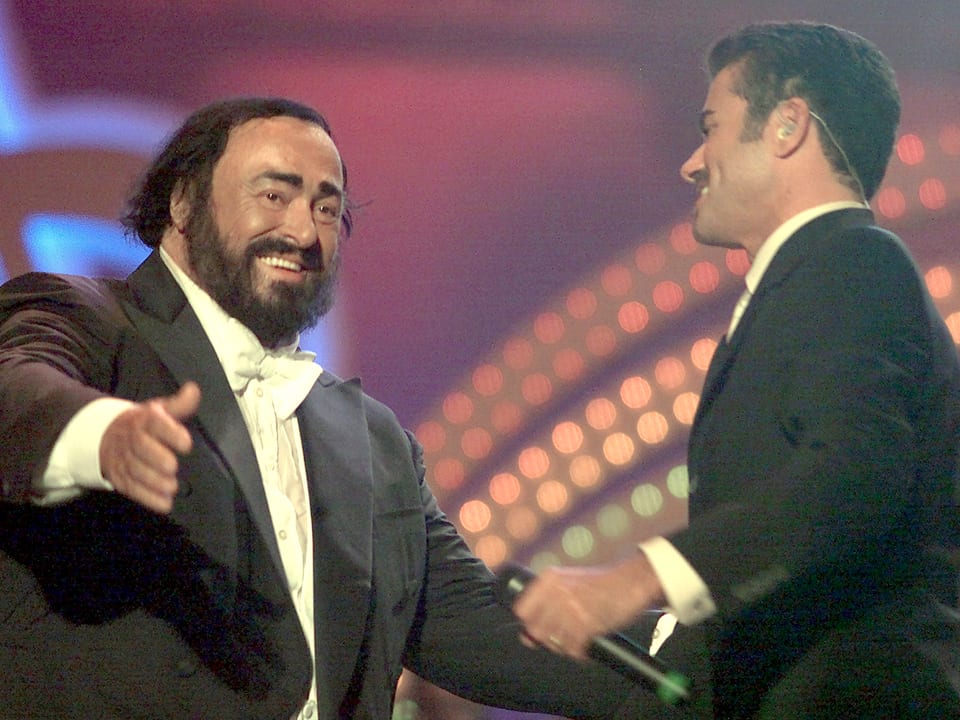 Pavarotti und Michael