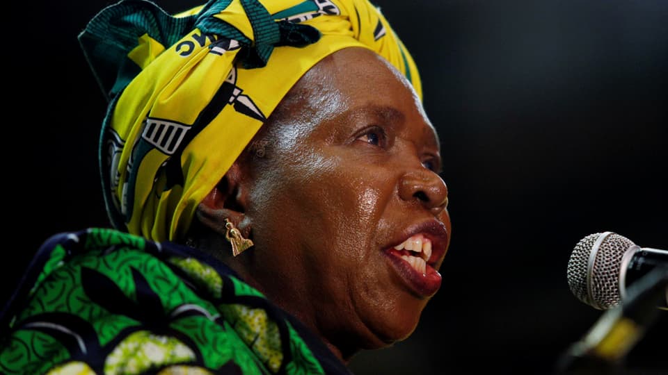 Nkosazana Dlamini-Zuma.