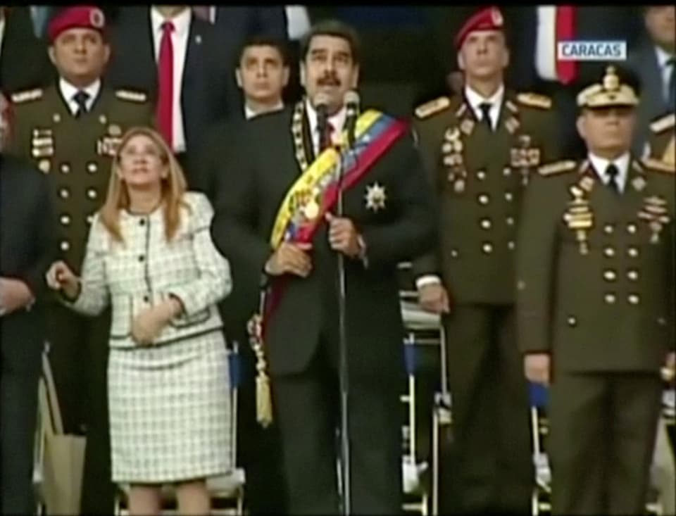 Maduro und Militärs