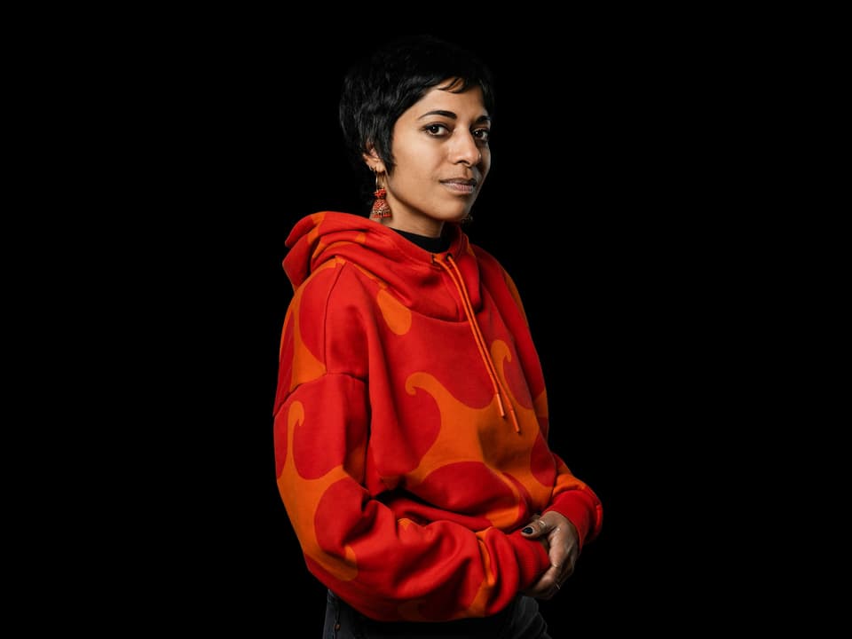 Portrait von Reena Thelly.