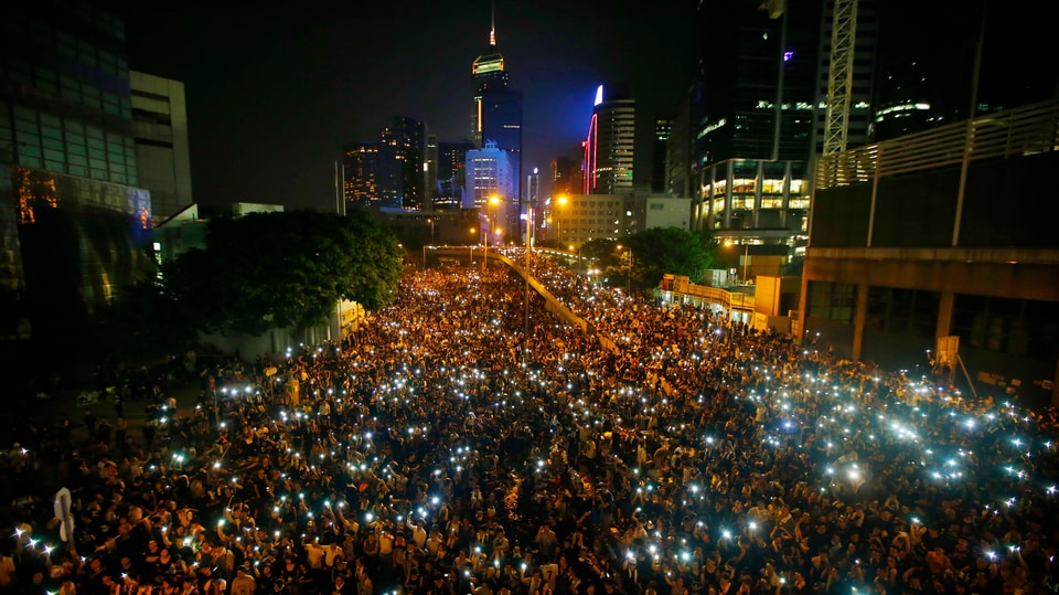 Proteste in Hongkong 