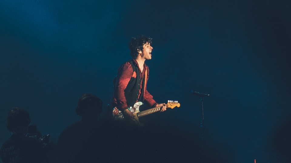 Billie Joe Armstrong elektrisierte mit seinen Green Day das Publikum am Greenfield-Festival (2017)