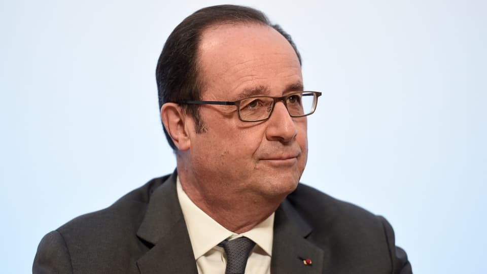 Hollande äussert sich zur Präsidentschaftswahl