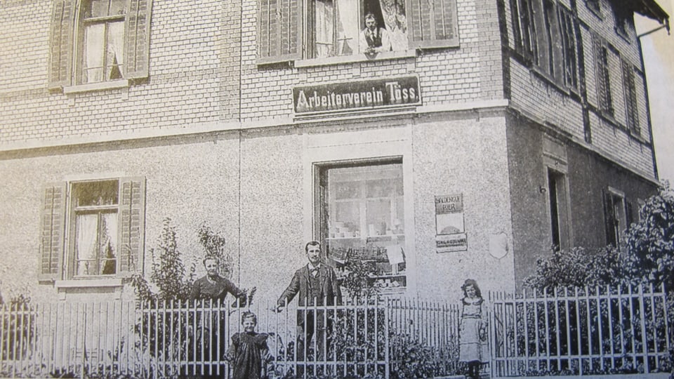 Lokal des Arbeitervereins Töss an der Metzgerstrasse in Töss.