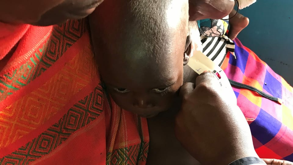 Chronisch unterernährte Kinder in Burundi